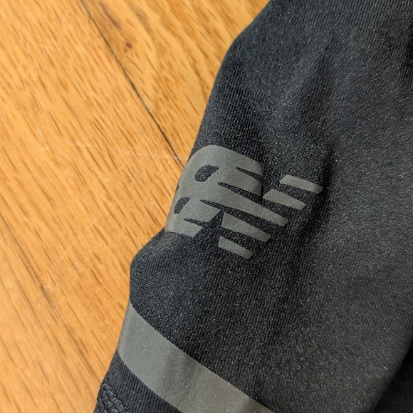 New Balance Black Joggers with Reflective Accents - Picture 3 of 6